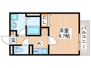 アイリス寝屋川の物件間取画像